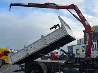 Renault Kerax 260 2006 - 4X2 + HMF 953 K2 CRANE + TIPPER MARREL - EURO 3 - MANUAL - FULL STEEL SUSP. afbeelding 4