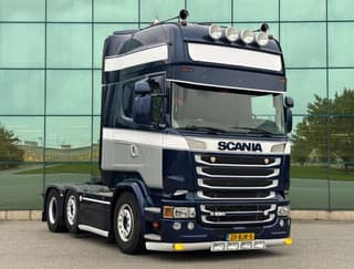 Scania R520 V8 6X2 KING FULL AIR RETARDER SPECIAL INTERIOR TOP CONDITION HOLLAND TRUCK - Image 6