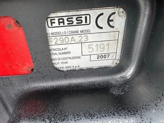 Fassi F290A.23 Crane / Kraan / Autolaadkraan / Ladekrane / Kran / Grua / Grues - Image 9