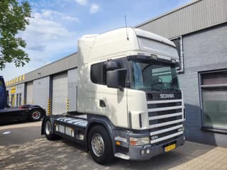 Scania R124-420 Topline optiecruise retarder low km 673532 clean chassis apk + old tacho airconditioning holland truck - Image 2
