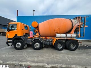 Scania 380 8X4, Manual, Steel suspension, Stetter 8M3 - Image 15