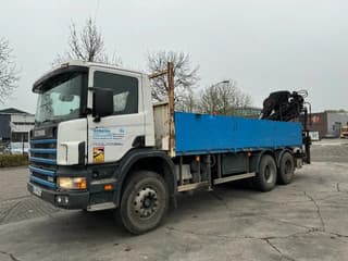 Scania P124-360 6X4 EURO 2 HIAB 200 C-5 ALL 2000 - Image 8