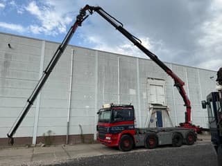 DAF 8X2 + YEAR 2016 HMF CRANE 2620-K4 + FLYJIB + WINCH + REMOTE - Image 4