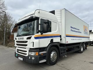 Scania P410 6x2 Fleisch LKW Rohrbahnen Vector 1550 - Thumbnail 1
