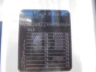 MAN 26.500 XXL NL TRUCK SMART TACHO 16X IN STOCK - Image 20