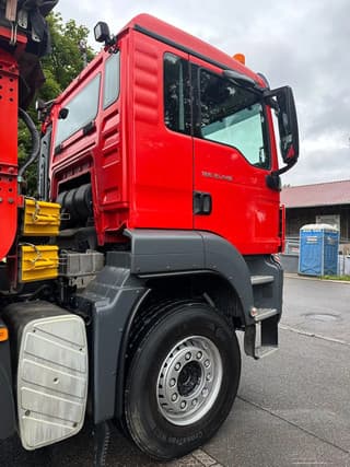 MAN 35.440 8x4*blatt* FLIEGL*Asphaltschieber*Schubboden - Image 8