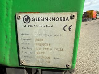 DAF 6X2 + GEESINKNORBA GPM III v 14L22 / SPLIT - Image 13