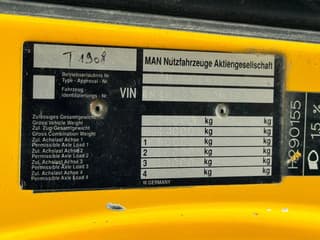 MAN 26.530 6X4 MANUAL 3 PEDALS TIPPER KIPPER - Image 21