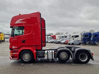 Scania R 2014 - R580 V8 Topline 6x2/4 MLB - Retarder - Full air - Steering axle - 2x tank afbeelding 4