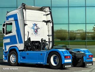 Scania R450 NGS FULL AIR RETARDER FULL SPOILER 2X TANKS SUPER CONDITION BELGIUM-TRUCK - Image 3