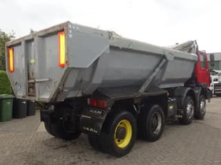MAN 410 8x4 kipper,manual feulpomp,steel kipper - Image 5