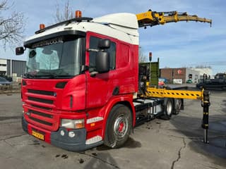 Scania P380 6X2 HIAB 288 + REMOTE CONTROL + PLATEAU - Thumbnail 1