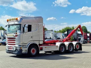 Scania R490 8x4*4 - HIAB XR24SL58 24T hooklift - Euro 6 - Full air - Steering axle - Image 7