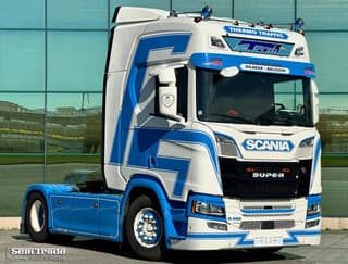 Scania R450 NGS FULL AIR RETARDER FULL SPOILER 2X TANKS SUPER CONDITION BELGIUM-TRUCK - Image 6