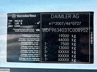 Mercedes-Benz 1845 EURO 6, Hydraulic - Image 7