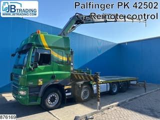DAF CF 410 8x2, EURO 5, Palfinger, Steerling, Remote,Retarder