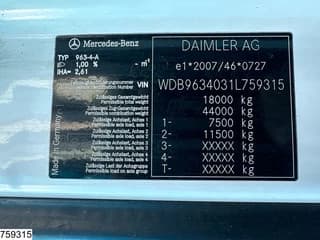 Mercedes-Benz 1845 EURO 6, PTO - Image 7