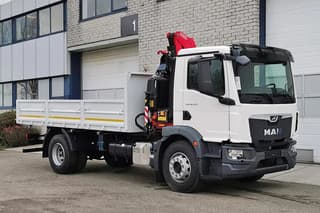 MAN 18.250 BB CH Flatbed with Crane (2 units) - Thumbnail 1