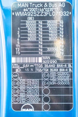 MAN 35.440 BL 8x4-4 - Image 16