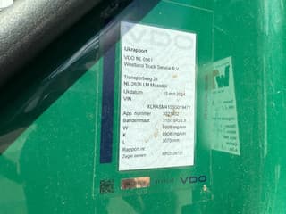 DAF CF 6X2 EURO 6 - ONLY 689.209 KM + STEERING AXLE - Image 11