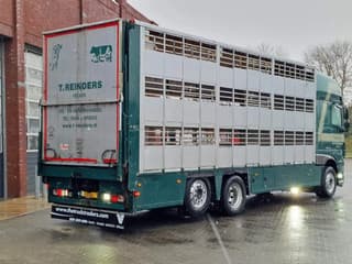 DAF XF 440 2015 - SuperSpaceCab 6x2*4 - Cuppers 1-2-3 deck Livestock + Cuppers 3 deck trailer 2009 afbeelding 22