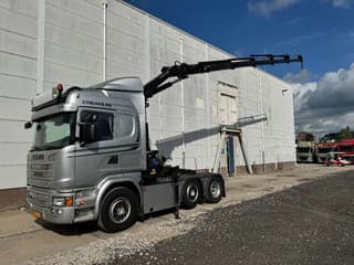 Scania R R450 6X2 HMF 2120 K5 + REMOTE CONTROL