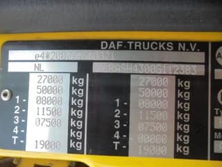 DAF XF 2016 - 510 FAR 6X2 afbeelding 21