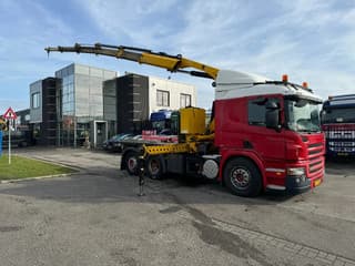 Scania P380 6X2 HIAB 288 + REMOTE CONTROL + PLATEAU - Thumbnail 1
