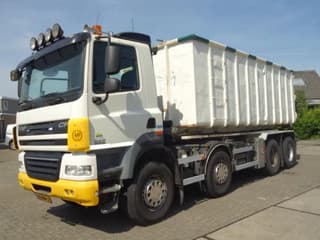 DAF 8X4 NCH CONTAINER SYSTEEM 32 TON 90 graden silo containers - Image 3