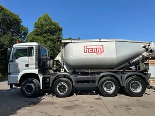MAN TGA 35.430 K*8x4*MEILLER*Kipper*Asphaltbirne*blattgef.