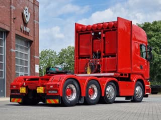 Scania R580 V8 Topline 8x4/4 - 164T GCW - Retarder - PTO/Hydraulics - Night clima - Leather - Image 7