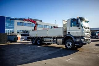 DAF CF 450-6X4+FASSI18T/M(3EXT)-78500KM - Image 2