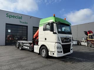 MAN 26.460 6x2-4 LL / Euro 6 / Retarder / + Palfinger PK24001-K C ( Only 1280 crane hours !! ) - Image 2