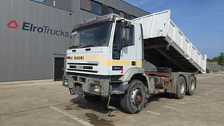 Iveco Eurotrakker 260 E 37 (POMPE MANUELLE / MANUAL PUMP / BOITE MANUELLE / GRAND PONT / LAMES) EL23890