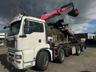 MAN 35.440 8X2 - EURO 4 + HMF 2620K-RC 2018! + REMOTE + HYDRAUTO CABLE LIFT + LIFTING AXLE - Image 3