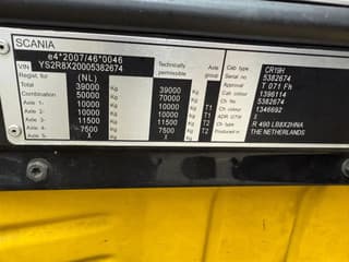 Scania R490 8X2 EURO 6 + H.T.S. 30 TON CABLELIFT - Image 15