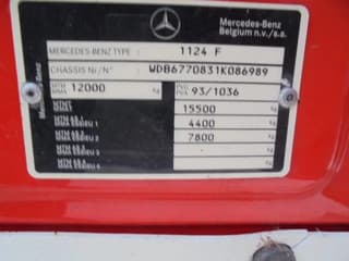 Mercedes-Benz N/A 1995 - 1124 F afbeelding 13