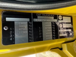 DAF CF 75.250 2004 - 4X2 + PALFINGER PK10000 + 3-SIDE TIPPER 12 TON afbeelding 30