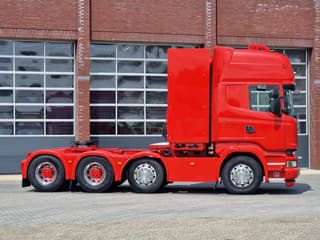 Scania R580 V8 Topline 8x4/4 - 164T GCW - Retarder - PTO/Hydraulics - Night clima - Leather - Image 8