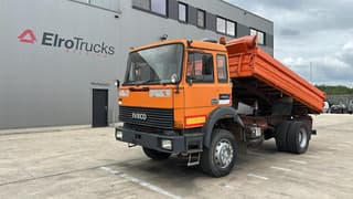 Iveco Magirus 170 - 23 (BOITE ZF / POMPE MANUELLE / V8 / LAMES / GRAND PONT) EL24024