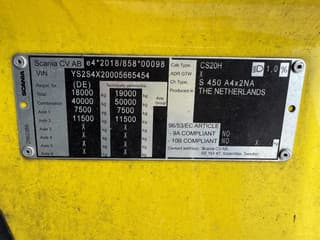 Scania S450 NGS 4X2 EURO 6 RETARDER SKIRTS SPOILERS 4 UNITS AVAILABLE - Image 16
