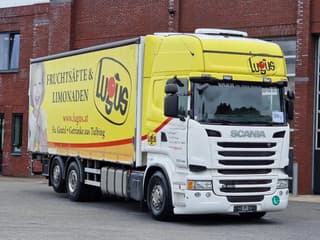 Scania R R450 Topline 6x2*4 - Special alu curtains - 2.000 KG loadlift - Retarder - Full air - 4.90 WB