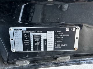 Scania R580 V8 NGS 6X2 EURO 6 VDL 20T HOOK - Image 27