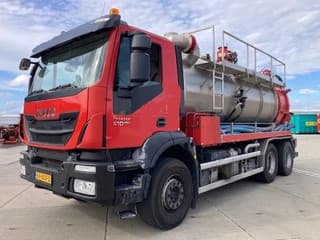 Iveco EuroTrakker 410 6X4 COMBI ZUIG PERS RVS TANK