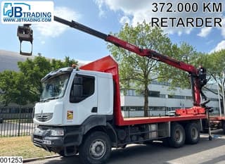 Renault Kerax 450 Dxi 6x4, Manual, Steel, Palfinger,  Retarder - Thumbnail 1