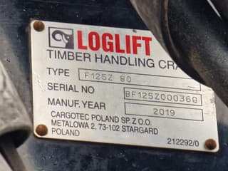 Volvo 13.540 6x4 - HIAB / Loglift F125Z 80 Crane - Krane - Grua year 2019 - Image 35