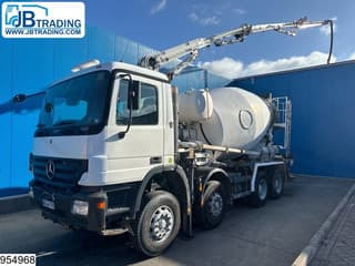 Mercedes-Benz Actros 3236 8x4, EURO 3, SCHWING, Leaf spring