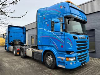 Scania R580 V8 Topline LA4x2NA manual gearbox retarder parkklima euro6 - Image 2