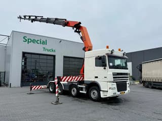 DAF XF 95.480 8X4 / Palfinger PK44002 F