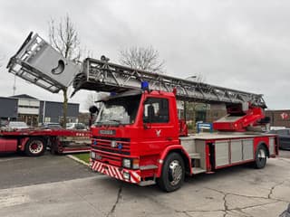 Scania P82 4X2 - FIRE TRUCK - 30M LIFT - Thumbnail 1